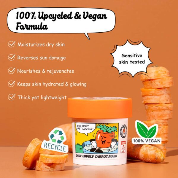 The Face Shop Ugly Lovely Carrot Sleeping Mask (100 ml) - The Face Shop