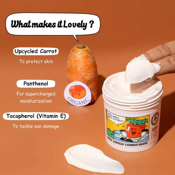 The Face Shop Ugly Lovely Carrot Sleeping Mask (100 ml) - The Face Shop