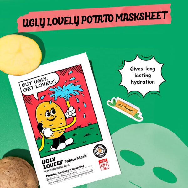 The Face Shop Ugly Lovely Potato Masksheet (23 ml) - The Face Shop