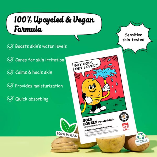 The Face Shop Ugly Lovely Potato Masksheet (23 ml) - The Face Shop