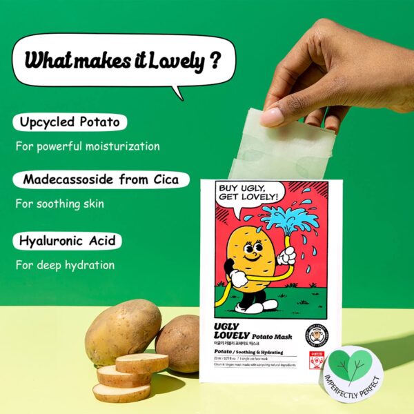 The Face Shop Ugly Lovely Potato Masksheet (23 ml) - The Face Shop