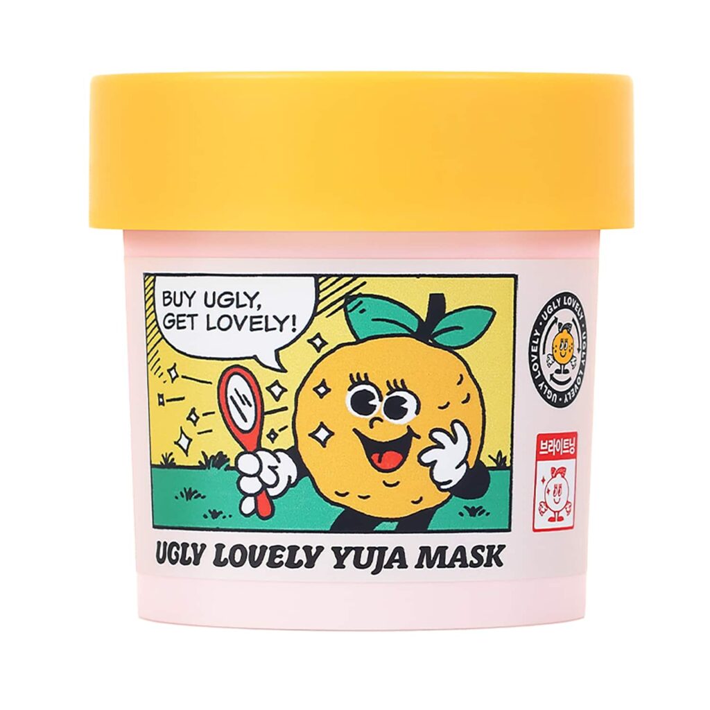 The Face Shop Ugly Lovely Yuja Wash Off Mask (100 ml) - The Face Shop