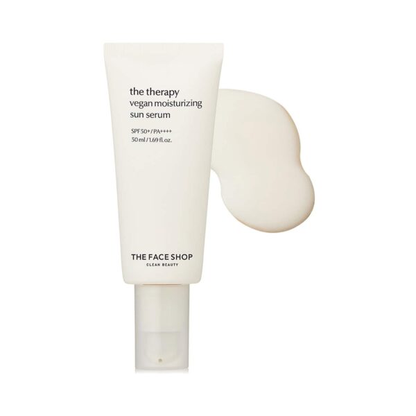 The Face Shop Vegan All-in-one Protect + Moisturize Duo - Lipcerin and Serum Sunscreen - The Face Shop