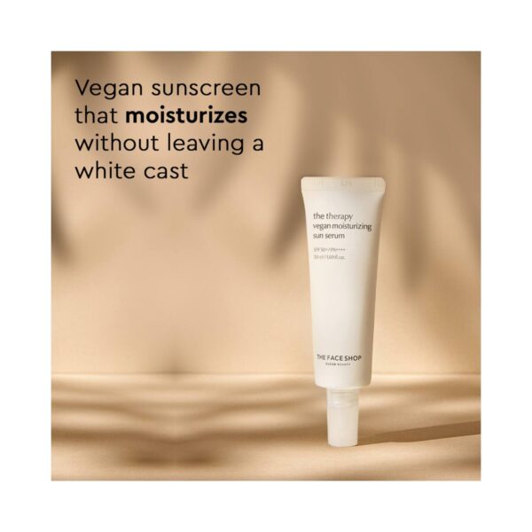 The Face Shop Vegan All-in-one Protect + Moisturize Duo - Lipcerin and Serum Sunscreen - The Face Shop