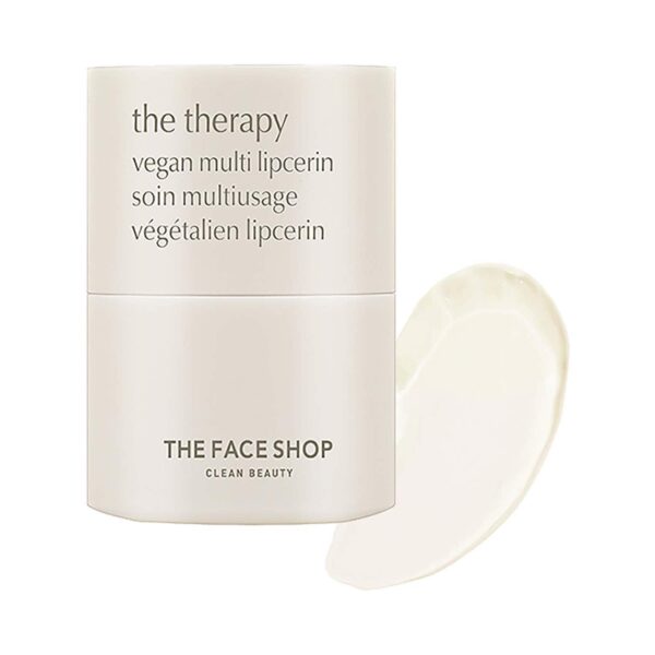 The Face Shop Vegan All-in-one Protect + Moisturize Duo - Lipcerin and Serum Sunscreen - The Face Shop