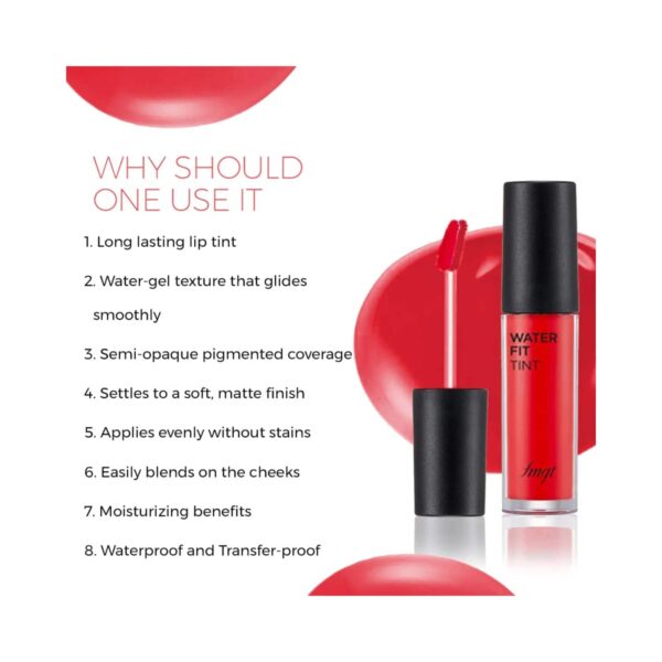 The Face Shop Water Fit Lip Tint - Rose Pink (5g) - The Face Shop