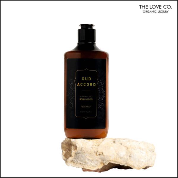 THE LOVE CO. Luxury Oud Accord Daily Moisturizing Body Lotion (250ml) - THE LOVE CO.