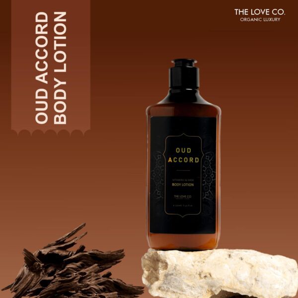 THE LOVE CO. Luxury Oud Accord Daily Moisturizing Body Lotion (250ml) - THE LOVE CO.