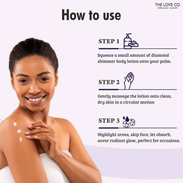 THE LOVE CO. Night Kiss Body Lotion Daily Skin Moisture (295ml) - THE LOVE CO.
