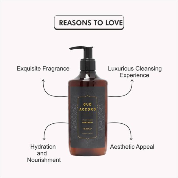 THE LOVE CO. Oud Accord Hand Wash (250ml) - THE LOVE CO.