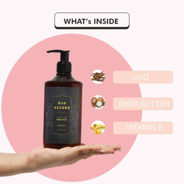 THE LOVE CO. Oud Accord Hand Wash (250ml) - THE LOVE CO.