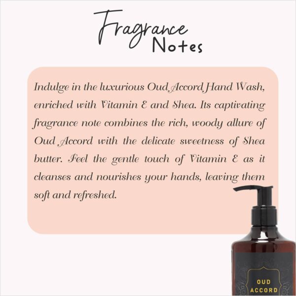 THE LOVE CO. Oud Accord Hand Wash (250ml) - THE LOVE CO.
