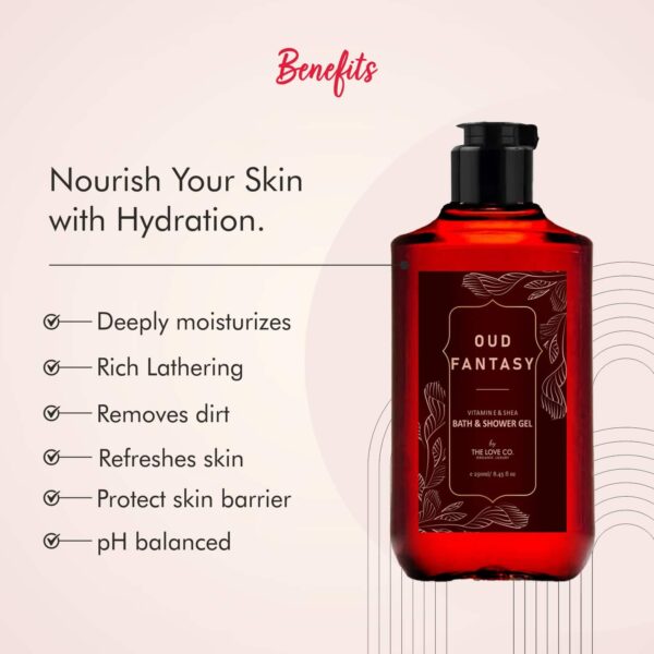THE LOVE CO. Oud Fantasy Body Lotion Daily Skin Moisture (250ml) - THE LOVE CO.