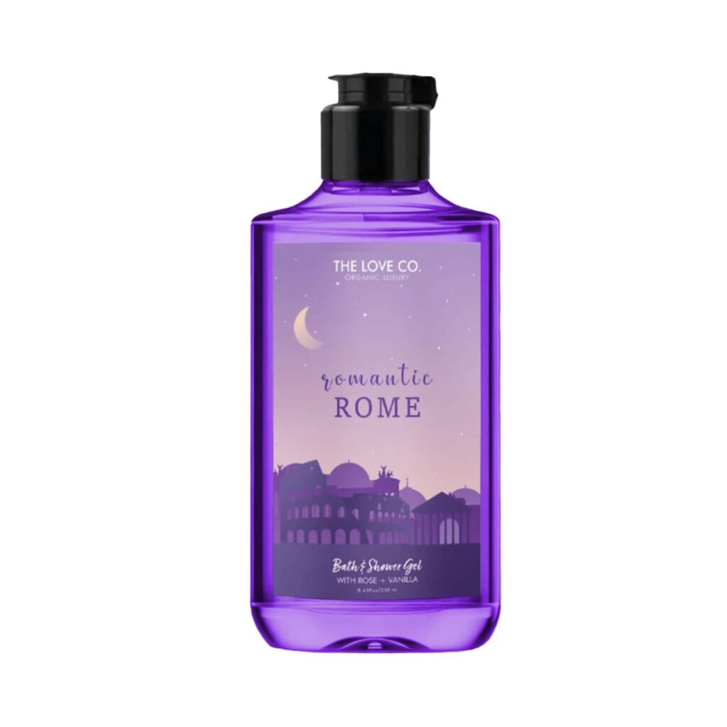THE LOVE CO. Romantic Rome Body and Shower Gel (250ml) - THE LOVE CO.