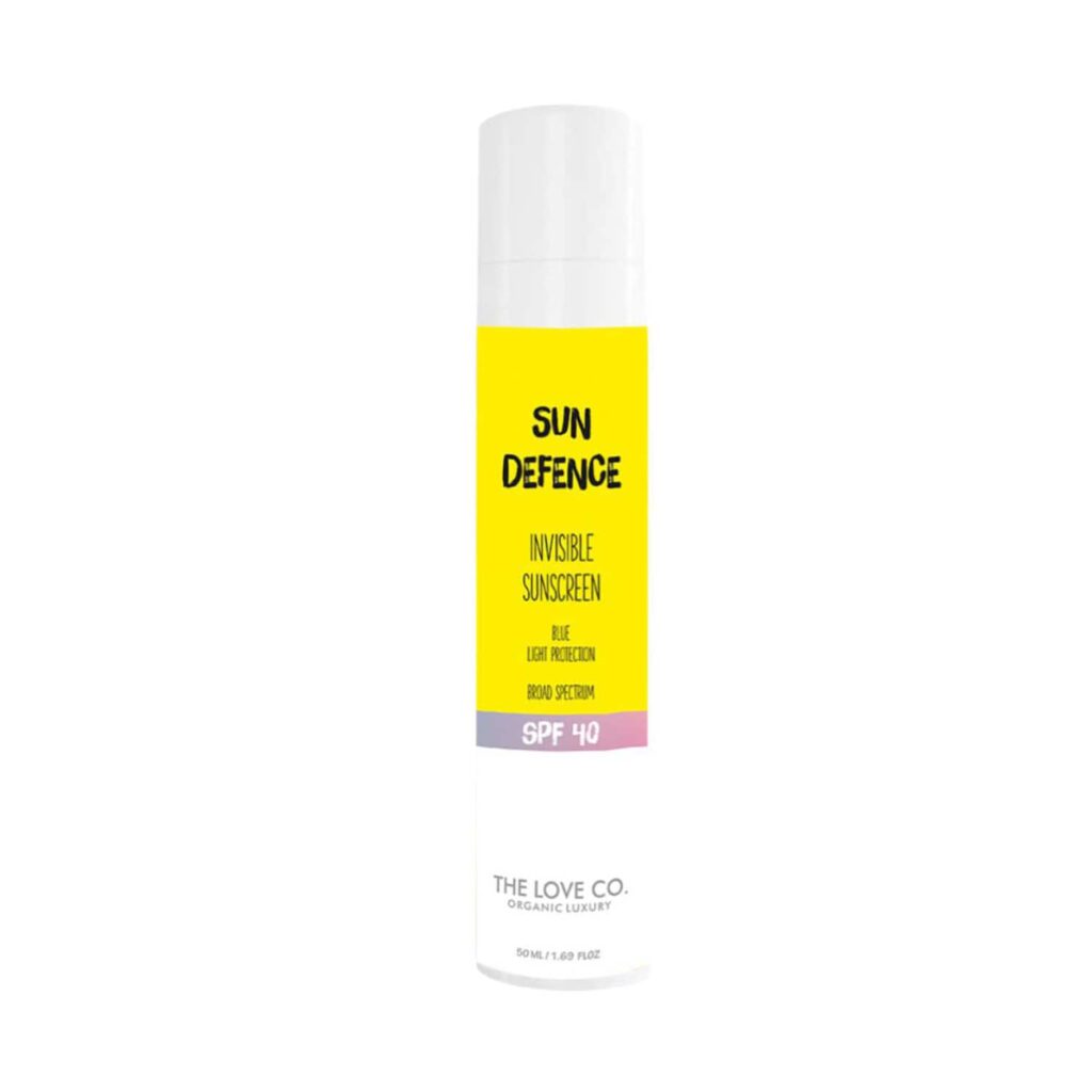 THE LOVE CO. Sun Defence Invisible Sunscreen SPF 40 (50ml) - THE LOVE CO.