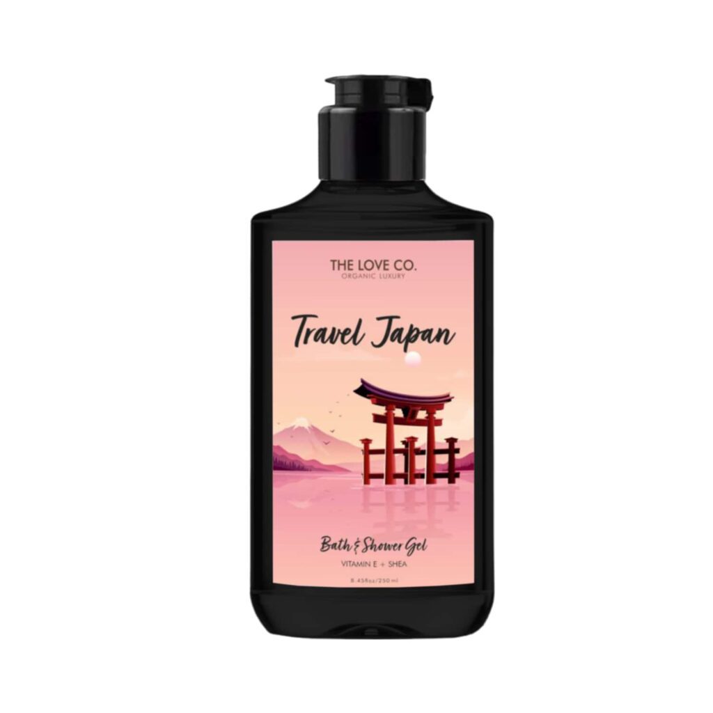 THE LOVE CO. Travel Japan Body and Shower Gel (250ml) - THE LOVE CO.