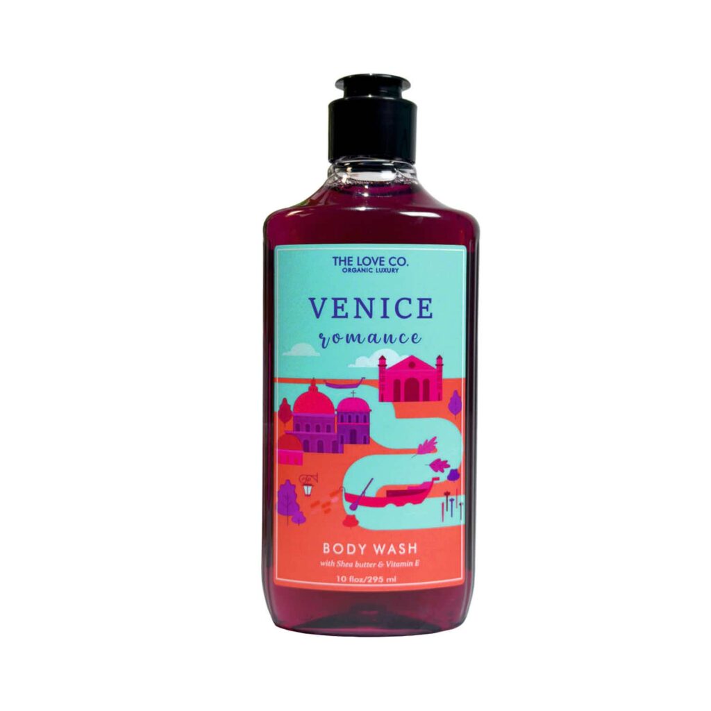 THE LOVE CO. Venice Romance Body Wash (295ml) - THE LOVE CO.
