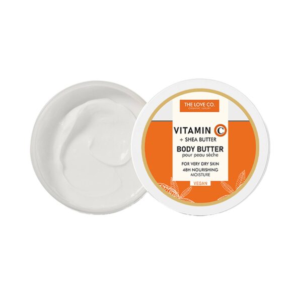 THE LOVE CO. Vitamin C Body Butter Deep Moisturization With Pure Shea Butter (200g) - THE LOVE CO.