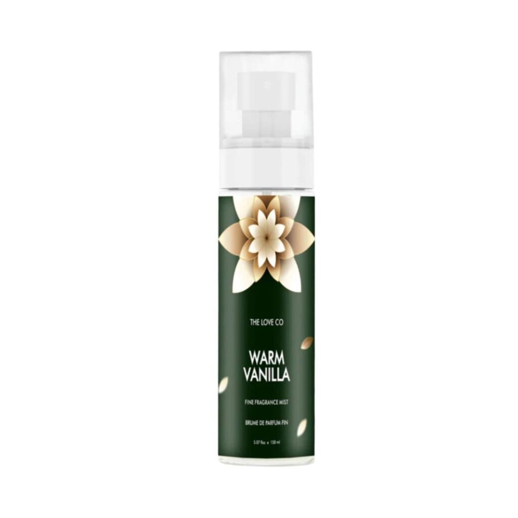 THE LOVE CO. Warm Vanilla Body Mist (150 ml) - THE LOVE CO.