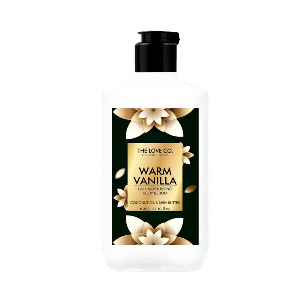 THE LOVE CO. Warm Vanilla Daily Moisturizing Body Lotion (295ml) - THE LOVE CO.