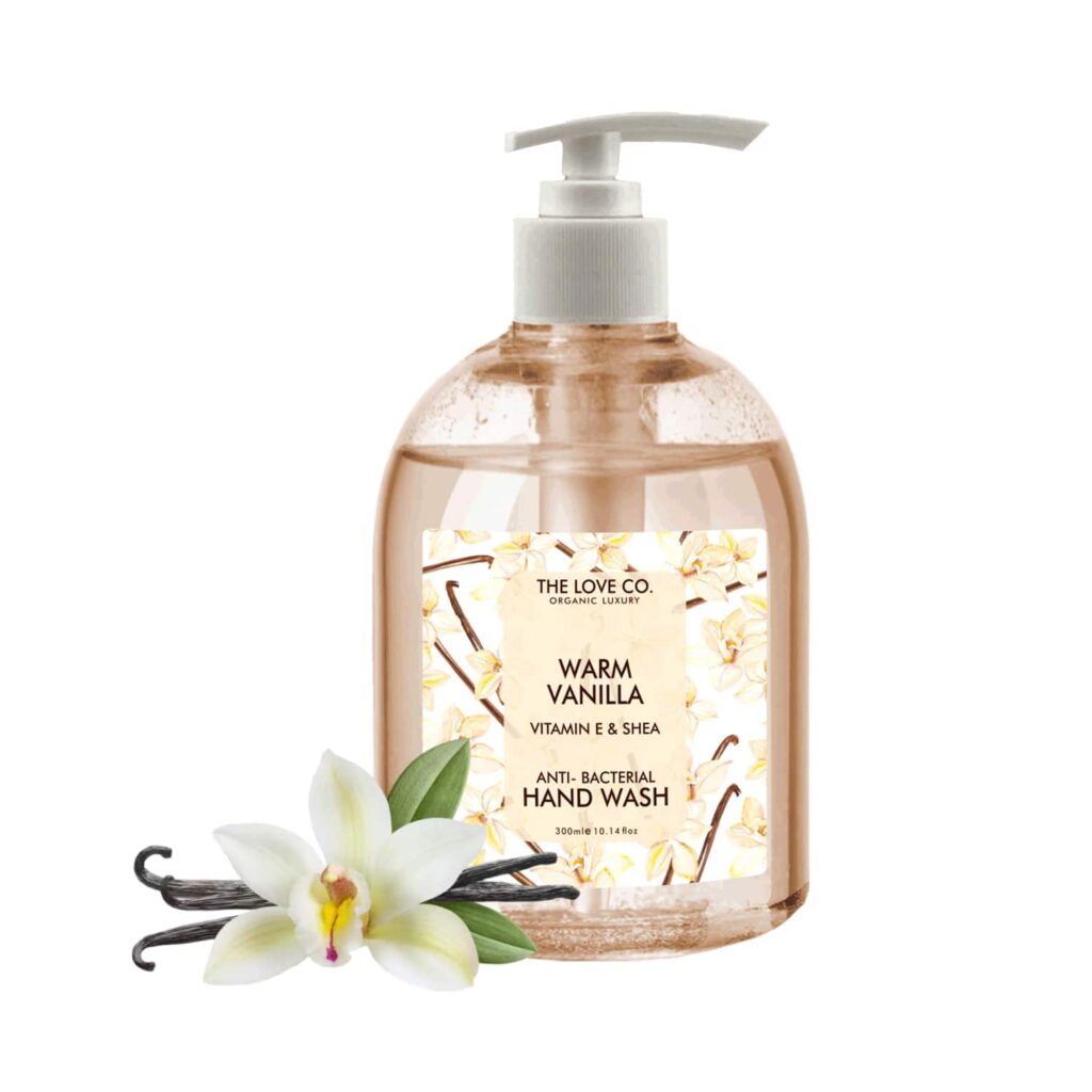 THE LOVE CO. Warm Vanilla Hand Wash (300ml) - THE LOVE CO.