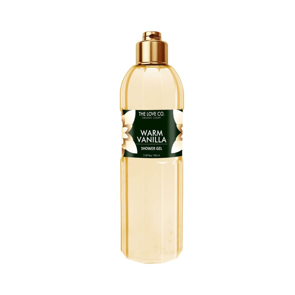 THE LOVE CO. Warm Vanilla Shower Gel (100ml) - THE LOVE CO.