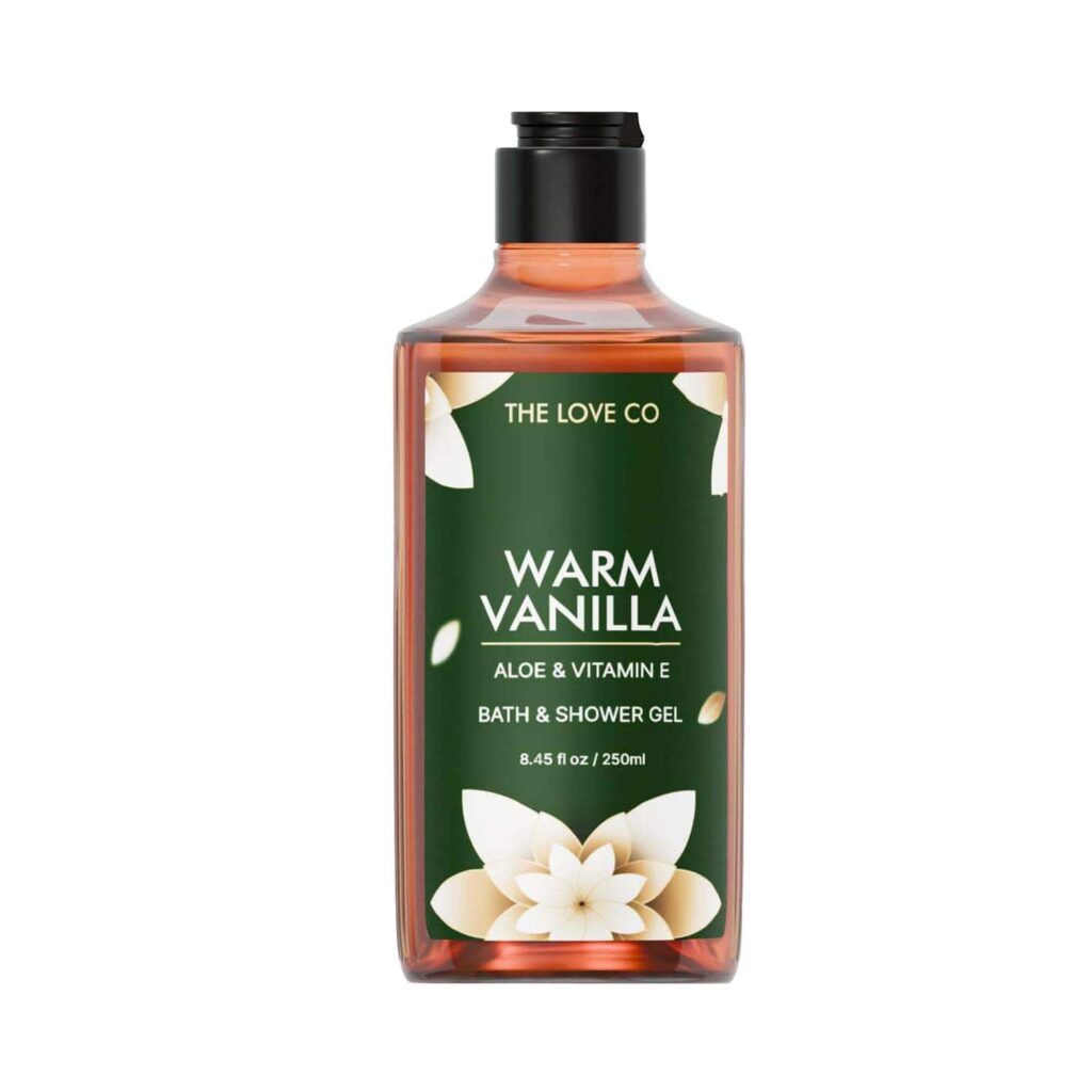 THE LOVE CO. Warm Vanilla Shower Gel (250ml) - THE LOVE CO.