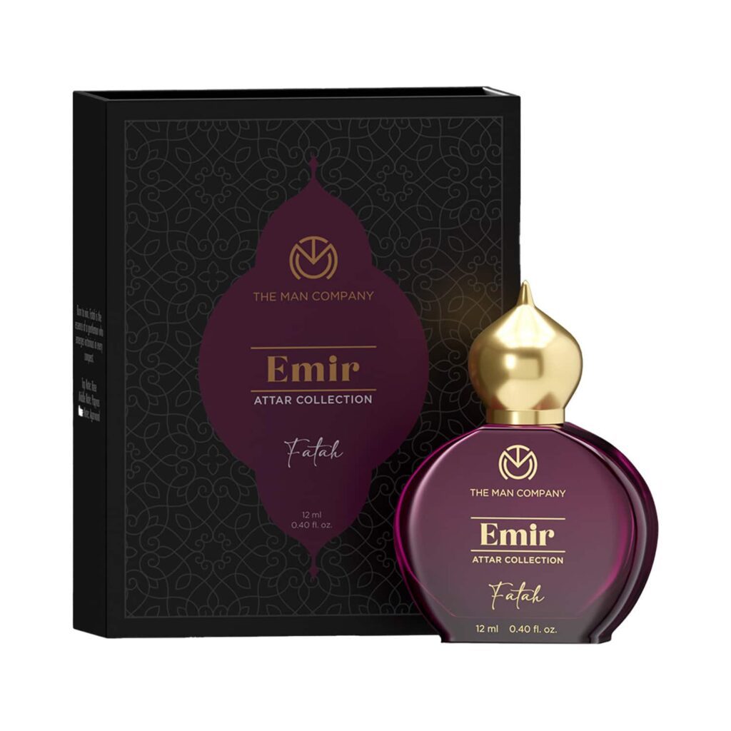 The Man Company 100% Alcohol-Free Attar Perfume for Men – Fatah Emir Collection (12 ml) - The Man Company