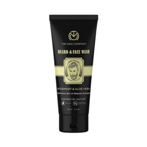 The Man Company 2-In-1 Beard & Face Wash with Rosemary & Aloe Vera (100 ml) - The Man Company