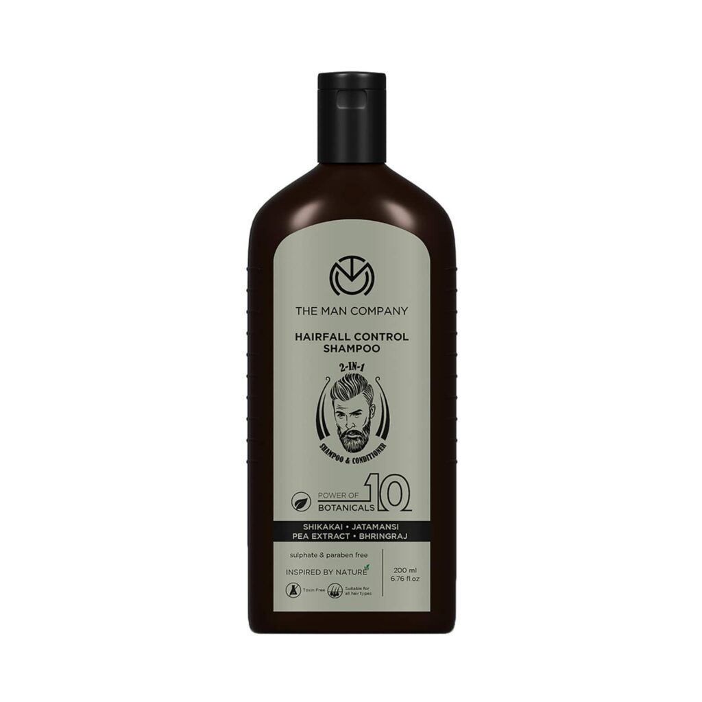 The Man Company 2-In-1 Hairfall Control Shampoo & Conditioner For Men (200ml) - The Man Company