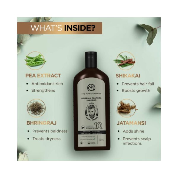 The Man Company 2-In-1 Hairfall Control Shampoo & Conditioner For Men (200ml) - The Man Company