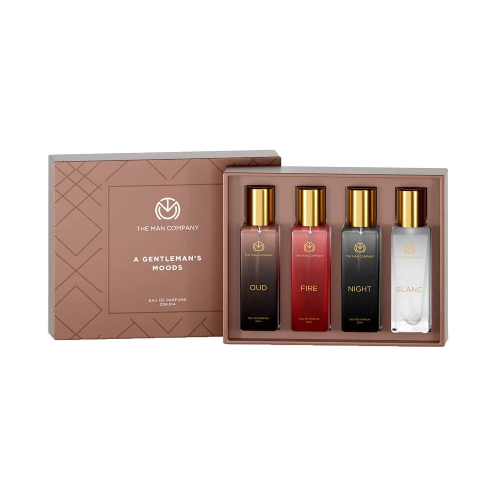The Man Company A Gentleman’s Moods Premium Fragrance Gift Set (4 Pcs) - The Man Company
