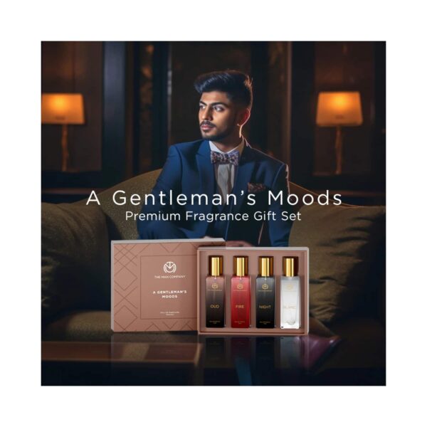 The Man Company A Gentleman’s Moods Premium Fragrance Gift Set (4 Pcs) - The Man Company