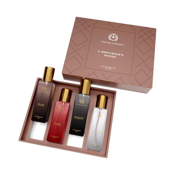 The Man Company A Gentleman’s Moods Premium Fragrance Gift Set (4 Pcs) - The Man Company
