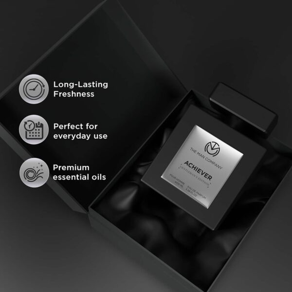 The Man Company Achiever Long-Lasting Fragrance Eau De Parfum (100 ml) - The Man Company
