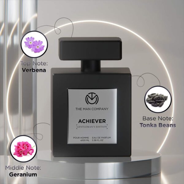 The Man Company Achiever Long-Lasting Fragrance Eau De Parfum (100 ml) - The Man Company