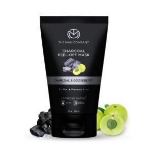The Man Company Activated Charcoal Moringa & Gooseberry Peel Off Mask (100g) - The Man Company