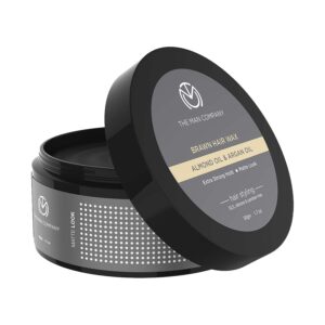 The Man Company Almond & Argan Oil Brawn Hair Styling Wax (50g) - The Man Company