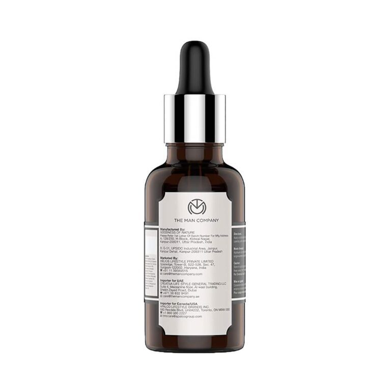 The Man Company Almond & Thyme Beard Growth Oil (30ml) - The Man Company