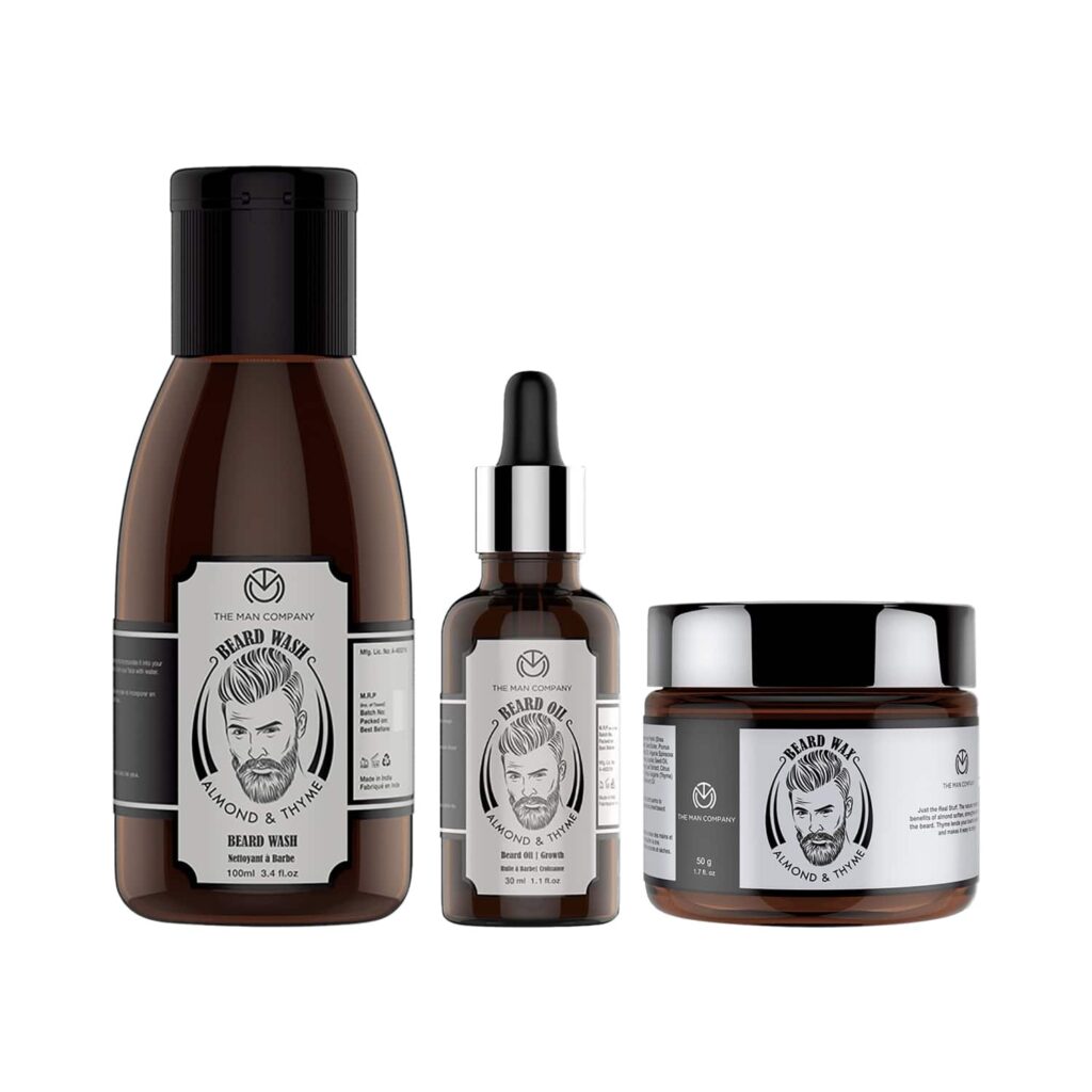The Man Company Beard Growth Kit - Set Of 3 - The Man Company