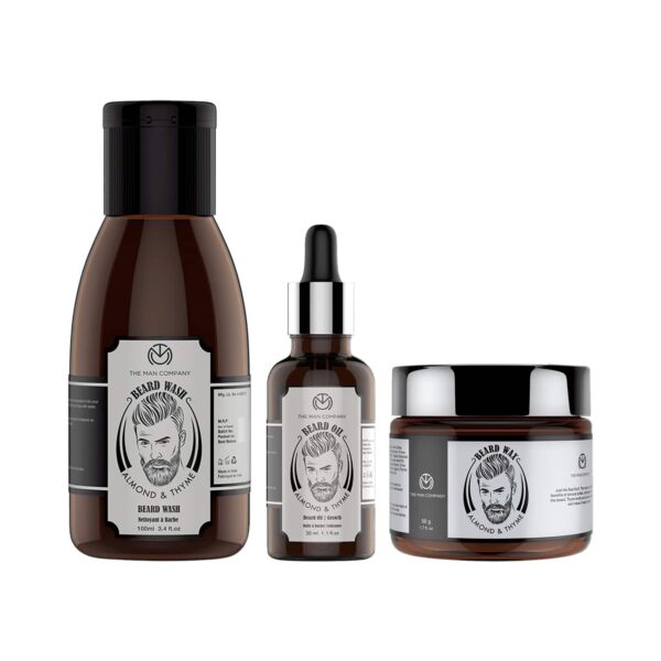 The Man Company Beard Growth Kit - Set Of 3 - The Man Company