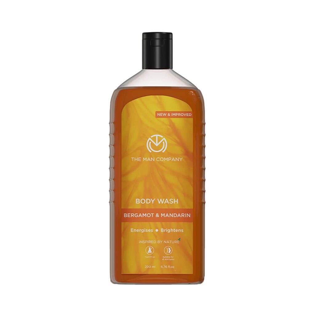 The Man Company Bergamot & Mandarin Body Wash (200ml) - The Man Company