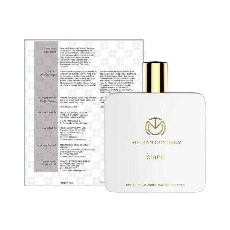 The Man Company Blanc Eau De Toilette (100ml) - The Man Company