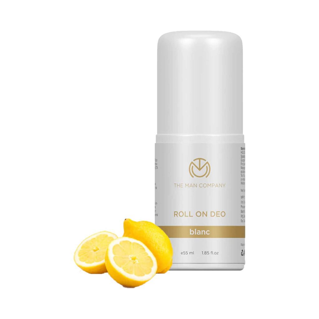 The Man Company Blanc Roll On Deodorant (55ml) - The Man Company