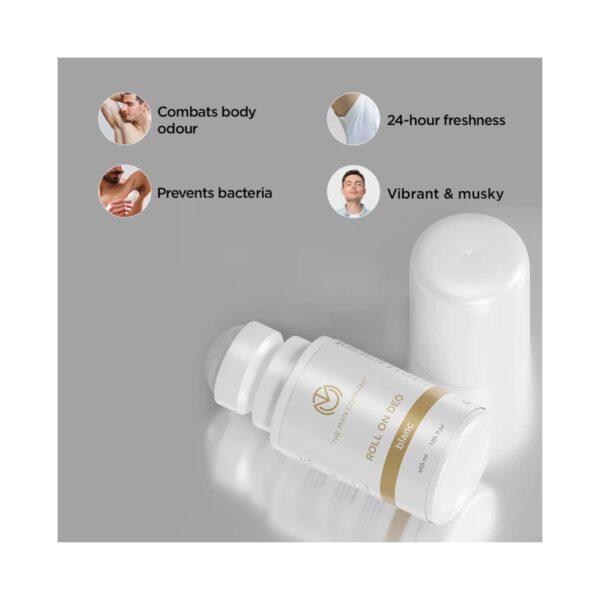 The Man Company Blanc Roll On Deodorant (55ml) - The Man Company