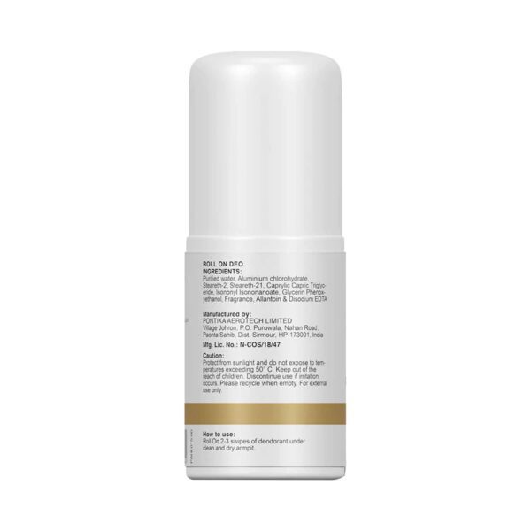 The Man Company Blanc Roll On Deodorant (55ml) - The Man Company