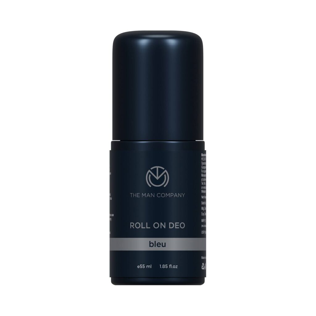 The Man Company Bleu Roll On Deodorant (55ml) - The Man Company