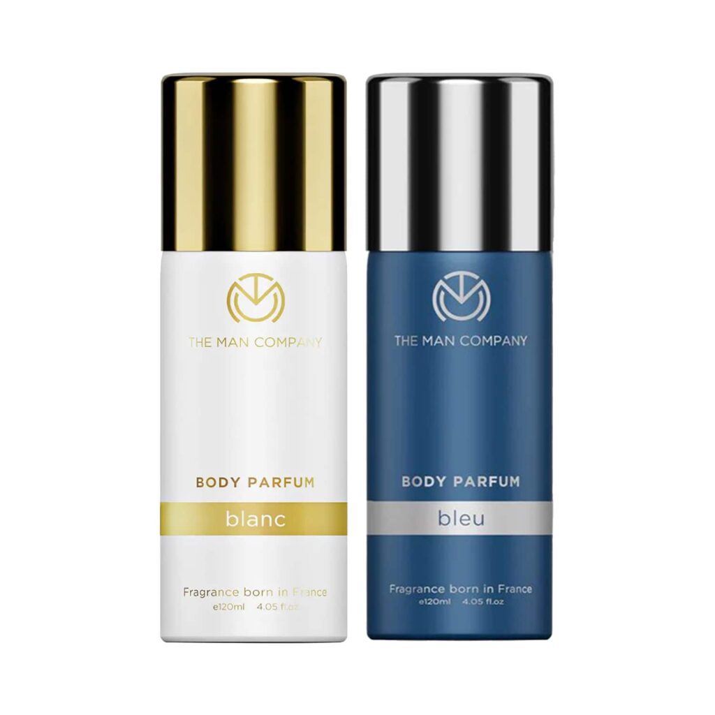 The Man Company Body Perfume - Blanc & Bleu Combo - The Man Company