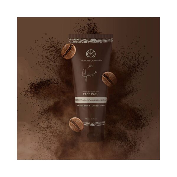 The Man Company Caffeine Face Pack (100g) - The Man Company