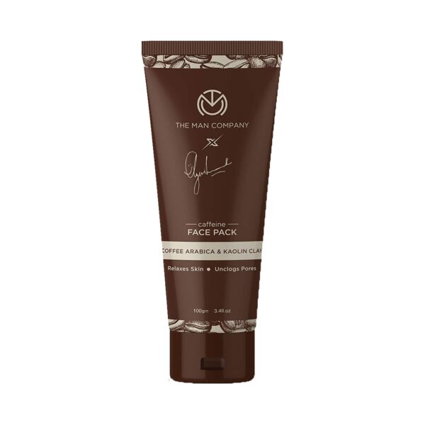 The Man Company Caffeine Face Pack (100g) - The Man Company